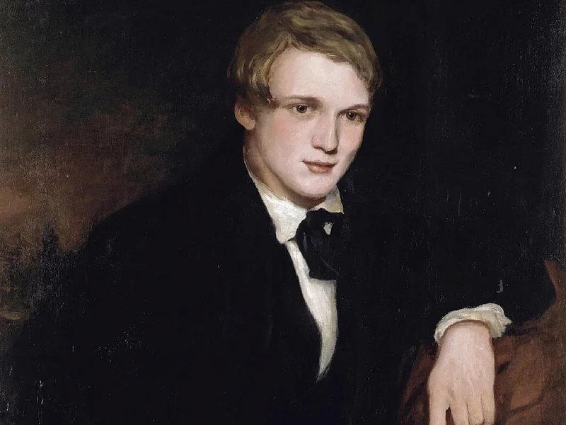1817-Douglas Cowper - Ritratto di William Powell Frith